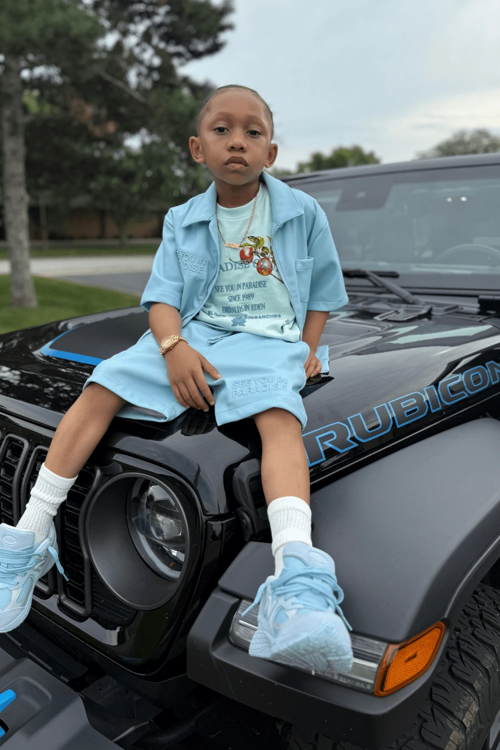 Kids Emeralds In Eden Boxy T-Shirt 16 Kids Emeralds In Eden Boxy T-Shirt - Image 16