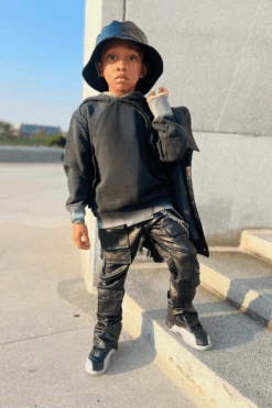 Kids Stacked Thriller Cargo Pants (Black) 20 Kids Stacked Thriller Cargo Pants (Black) -Jordan Craig Shop 7 428217d2 81d1 46c4 a9f5 aa8f96ee93d3