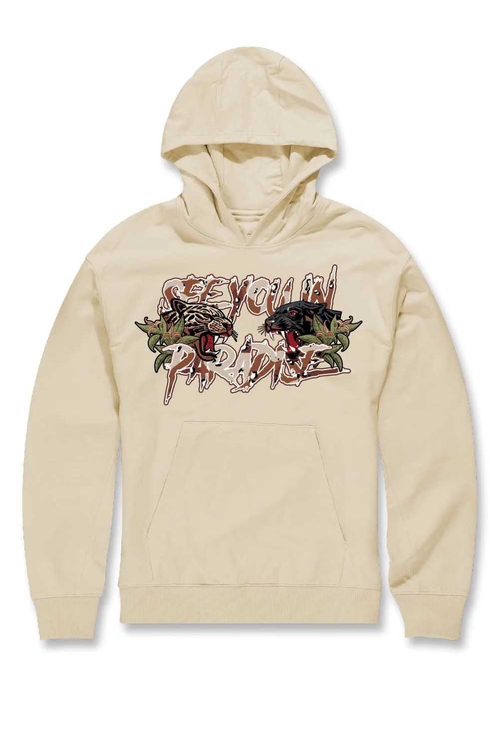 Untamed Pullover Hoodie (Light Khaki) 1 Untamed Pullover Hoodie (Light Khaki)