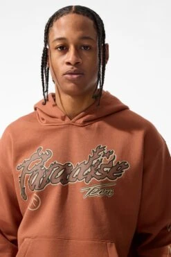 Paradise Tour Pullover Hoodie 39 Paradise Tour Pullover Hoodie -Jordan Craig Shop 8241H CARAMEL MODEL3