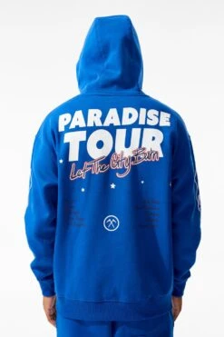 Paradise Tour Pullover Hoodie 37 Paradise Tour Pullover Hoodie -Jordan Craig Shop 8241H IMPERIAL BLUE MODEL4