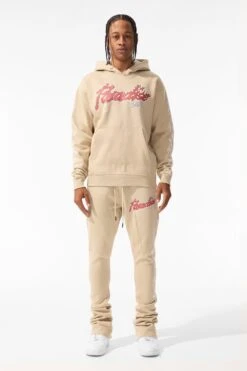 Paradise Tour Pullover Hoodie 22 Paradise Tour Pullover Hoodie -Jordan Craig Shop 8241H SAND MODEL1