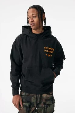 Holy Trinity Pullover Hoodie (Vintage Black) -Jordan Craig Shop 8260HM VINTAGEBLACK MODEL1