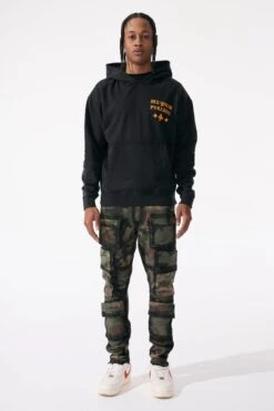 Holy Trinity Pullover Hoodie (Vintage Black) -Jordan Craig Shop 8260HM VINTAGEBLACK MODEL3