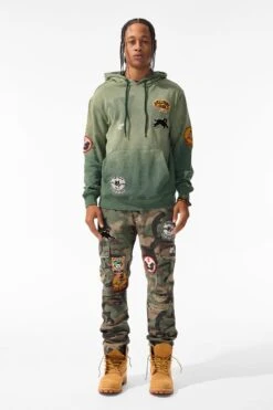 Xavier - Hellfire Cargo Pants (Vintage Camo Diary) -Jordan Craig Shop 84422H OLIVE MODEL1 f84bf99d d1e5 4152 be22 343911ecb8b3