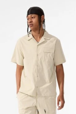 Mesa Mechanic S/S Shirt -Jordan Craig Shop 8472 KHAKI MODEL2
