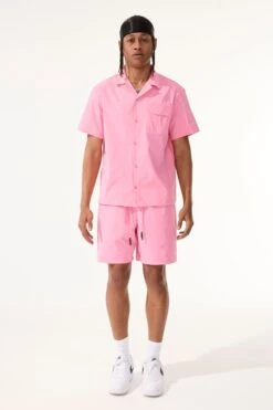 Mesa Mechanic S/S Shirt -Jordan Craig Shop 8472 PINK MODEL1