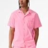Mesa Mechanic S/S Shirt -Jordan Craig Shop 8472 PINK MODEL2