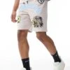 Retro - Pioneer Mesh Shorts (Cream) -Jordan Craig Shop 8474 CREAM MODEL6