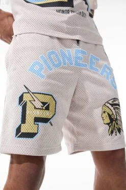 Retro - Pioneer Mesh Shorts (Cream) -Jordan Craig Shop 8474 CREAM MODEL7