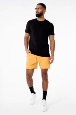 Athletic - Summer Breeze Knit Shorts (Summer Sale) 10 Athletic - Summer Breeze Knit Shorts (Summer Sale) -Jordan Craig Shop 8541S MATTE ORANGE MODEL1