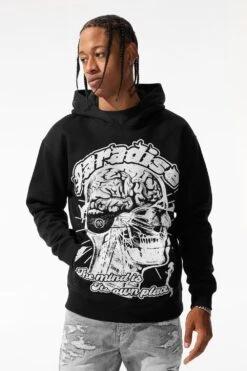 Cranial Paradise Pullover Hoodie -Jordan Craig Shop 8626H BLACK MODEL2 2a87d4de 4b78 4439 9a7f db8f4118ddf3