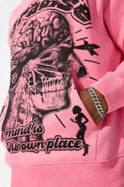 Cranial Paradise Pullover Hoodie -Jordan Craig Shop 8626H PINK MODEL3 709bb449 c92d 476a 8c06 b2a50f49cf00