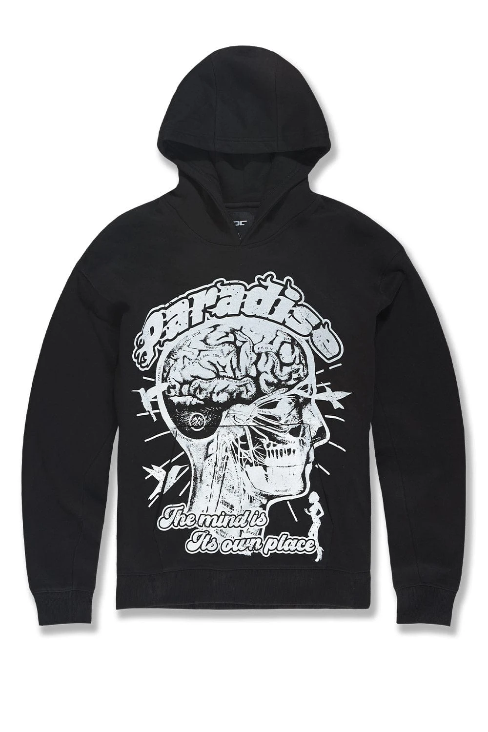 Cranial Paradise Pullover Hoodie (Black) 2 Cranial Paradise Pullover Hoodie (Black) - Image 2