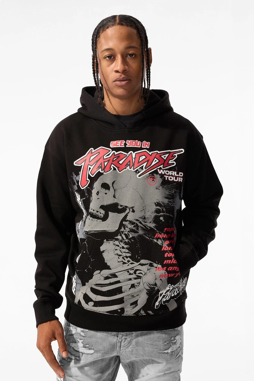 Head Banger Pullover Hoodie (Black) 1 Head Banger Pullover Hoodie (Black)