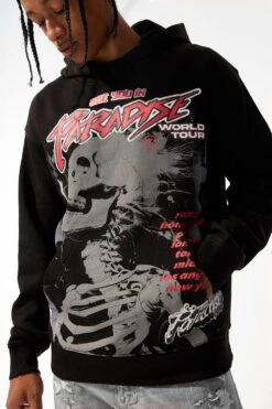 Head Banger Pullover Hoodie (Black) 8 Head Banger Pullover Hoodie (Black) -Jordan Craig Shop 8627H BLACK MODEL3