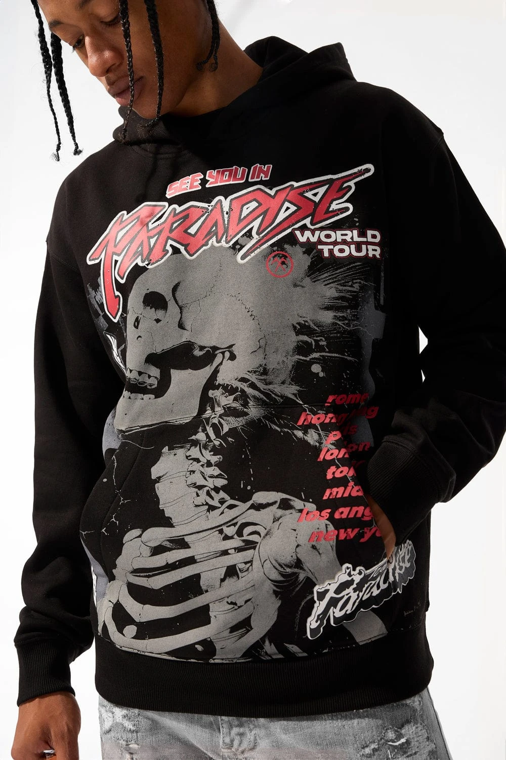 Head Banger Pullover Hoodie (Black) 4 Head Banger Pullover Hoodie (Black) - Image 4