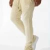 Afterlife Stacked Sweatpants (Khaki) 5 Afterlife Stacked Sweatpants (Khaki) -Jordan Craig Shop 8631L KHAKI MODEL1