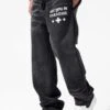 SYIP Wide Leg Sweatpants (Vintage Black) 38 SYIP Wide Leg Sweatpants (Vintage Black) -Jordan Craig Shop 8639 VINTAGE BLACK MODEL1