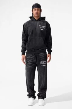 SYIP Pullover Hoodie (Vintage Black) -Jordan Craig Shop 8639H VINTAGE BLACK MODEL1