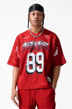 Street League Football Jersey 38 Street League Football Jersey -Jordan Craig Shop 8650 RED MODEL2