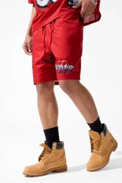 Retro - Street League Shorts -Jordan Craig Shop 8650 RED MODEL3