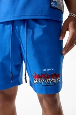 Retro - Street League Shorts -Jordan Craig Shop 8650 ROYAL MODEL4