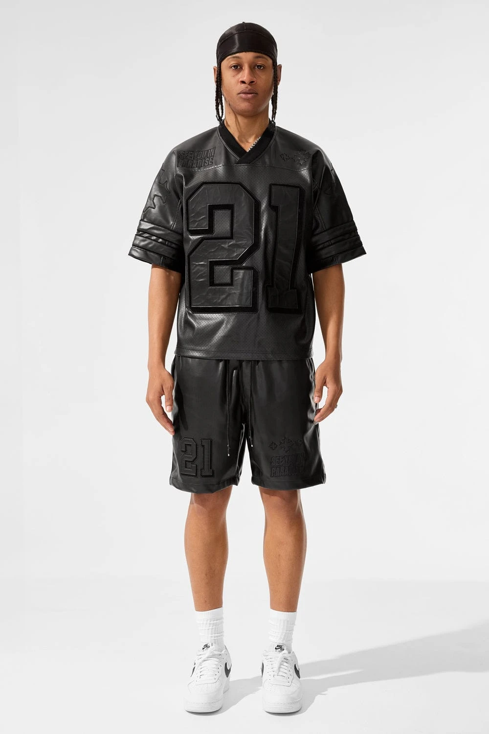 Paradise Squad Football Jersey (Black) 3 Paradise Squad Football Jersey (Black) - Image 3
