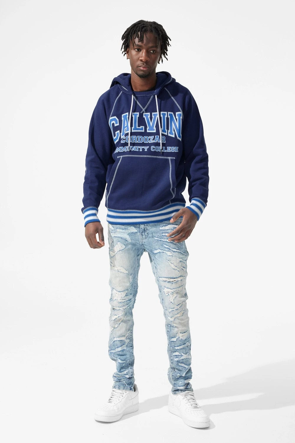 Collegiate Roots Pullover Hoodie (Long Beach) 2 Collegiate Roots Pullover Hoodie (Long Beach) - Image 2