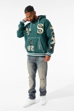 State Champs Pullover Hoodie (Kelly Forest) 9 State Champs Pullover Hoodie (Kelly Forest) -Jordan Craig Shop 8834H KELLY FOREST MODEL2