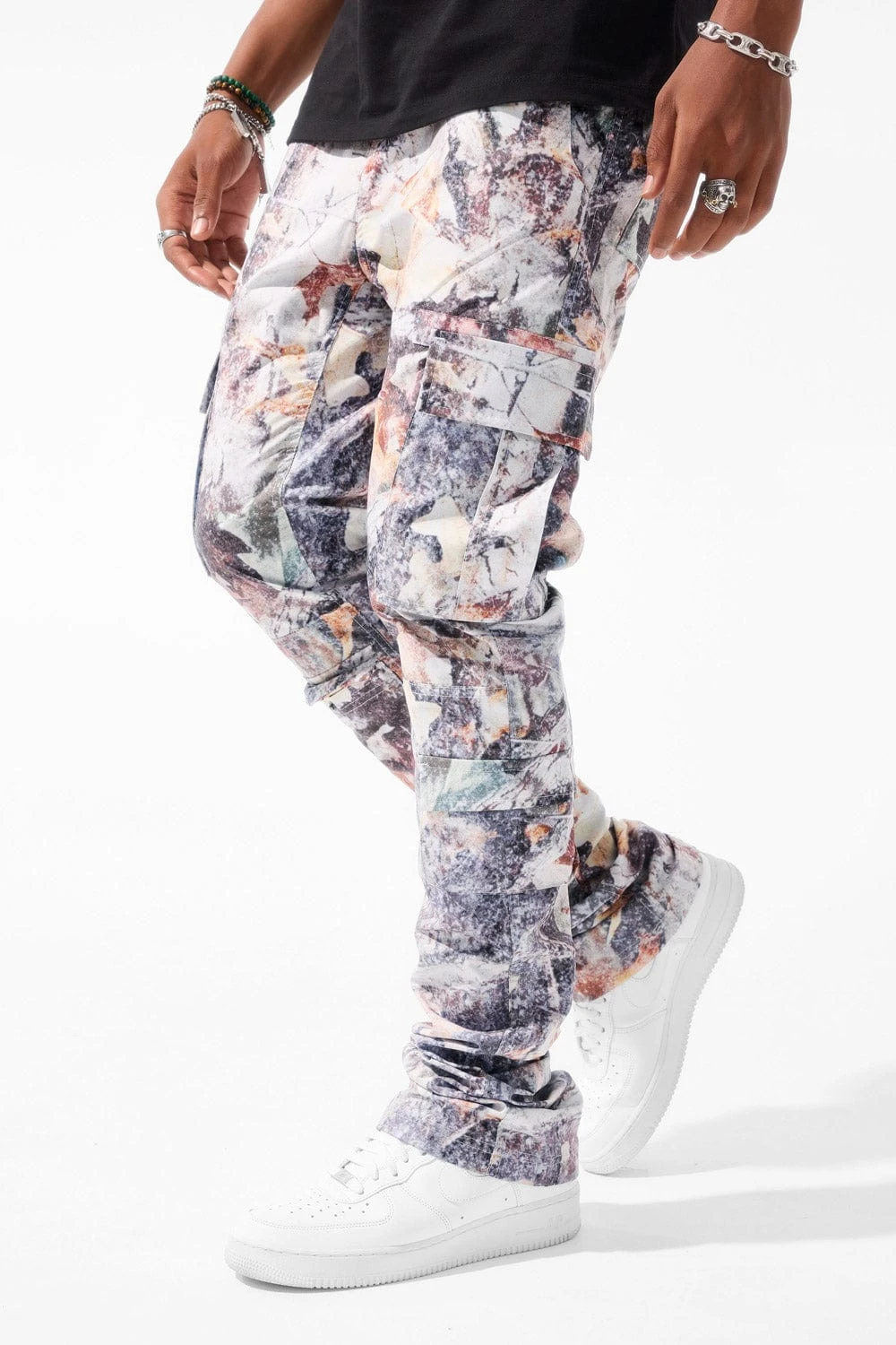 Martin Stacked - Ventura Cargo Pants (Birch Mist) 1 Martin Stacked - Ventura Cargo Pants (Birch Mist)