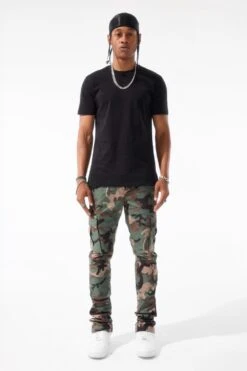 Martin Stacked - Ventura Cargo Pants (Vintage Camo) 6 Martin Stacked - Ventura Cargo Pants (Vintage Camo) -Jordan Craig Shop 8836CL VINTAGE CAMO MODEL1