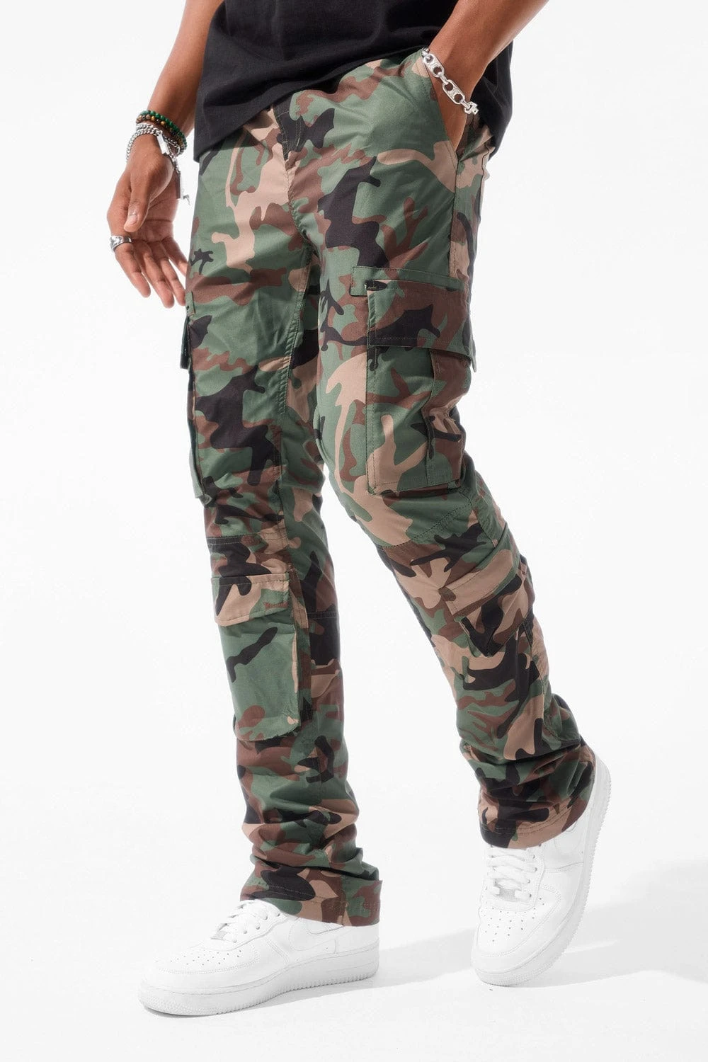Martin Stacked - Ventura Cargo Pants (Vintage Camo) 1 Martin Stacked - Ventura Cargo Pants (Vintage Camo)