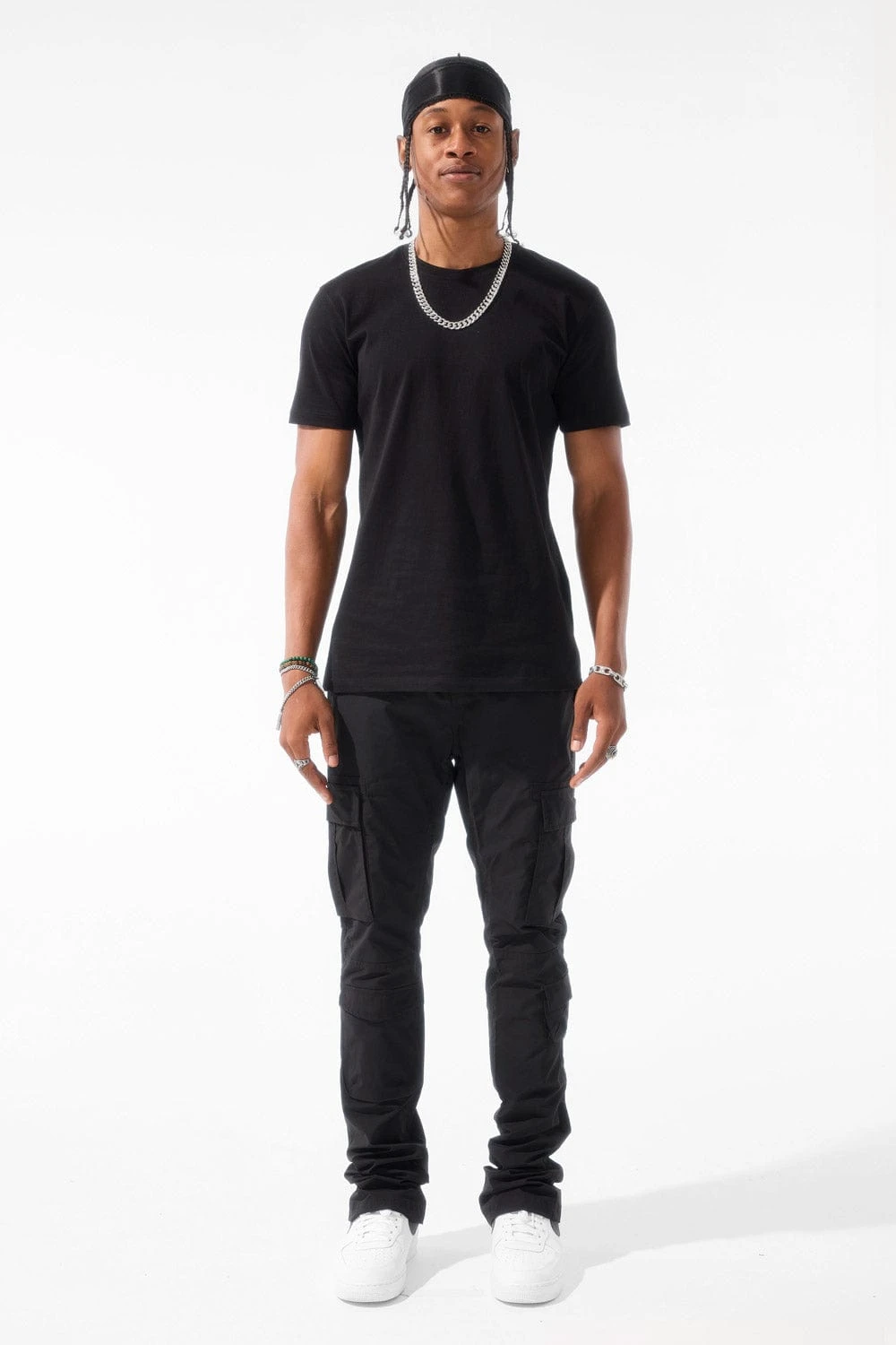 Martin Stacked - Ventura Cargo Pants (Black) 3 Martin Stacked - Ventura Cargo Pants (Black) - Image 3