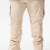 Big Men's Stacked Ventura Cargo Pants (Khaki) 9 Big Men's Stacked Ventura Cargo Pants (Khaki) -Jordan Craig Shop 8836LX KHAKI MODEL1