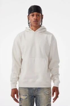 Paradise Tonal Pullover Hoodie 37 Paradise Tonal Pullover Hoodie -Jordan Craig Shop 8862H BONE MODEL1