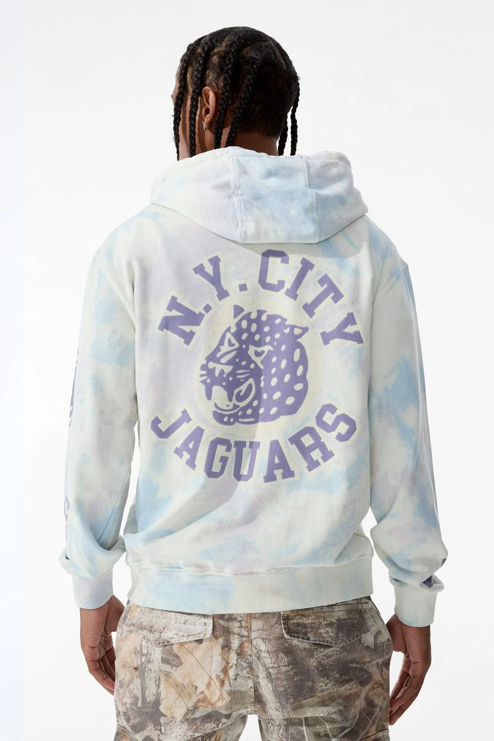 Wooster Zip Up Hoodie (Cream) 3 Wooster Zip Up Hoodie (Cream) - Image 3