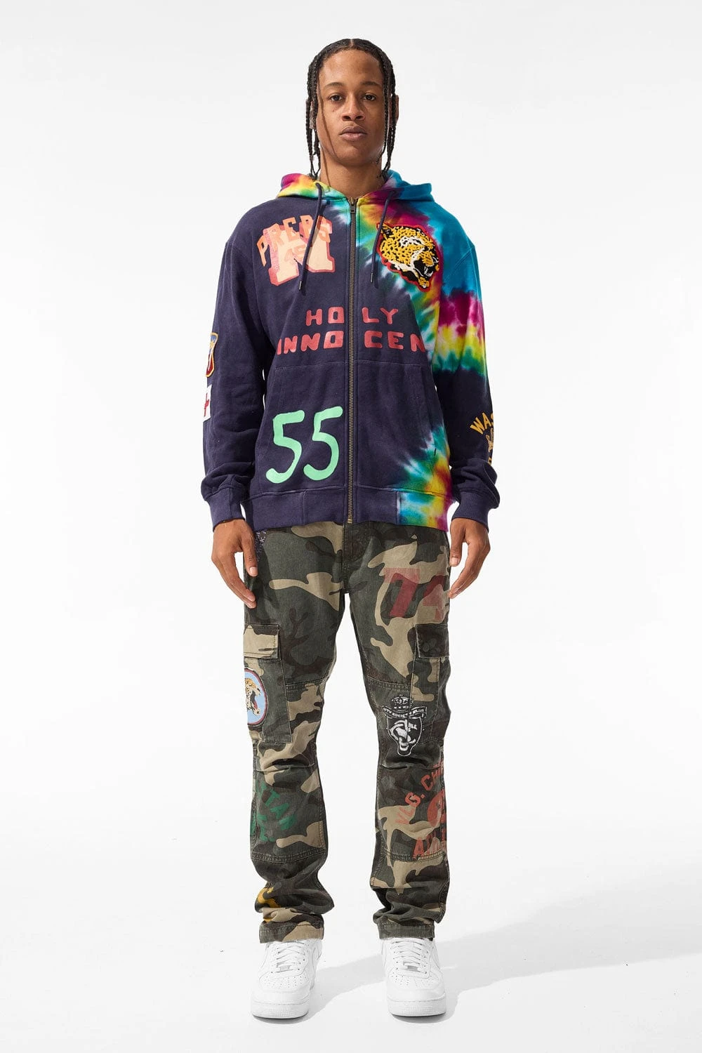 Wooster Zip Up Hoodie (Purple) 3 Wooster Zip Up Hoodie (Purple) - Image 3