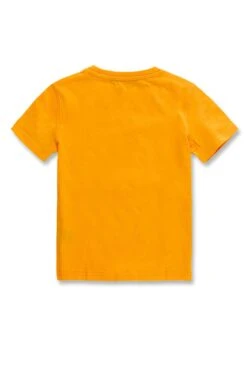 Kids Premium Crewneck T-Shirt -Jordan Craig Shop 9056AK ORANGE B