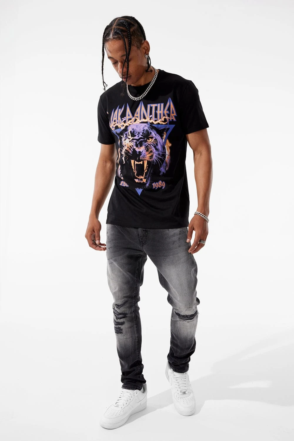 Blak Panther T-Shirt (Black) 3 Blak Panther T-Shirt (Black) - Image 3