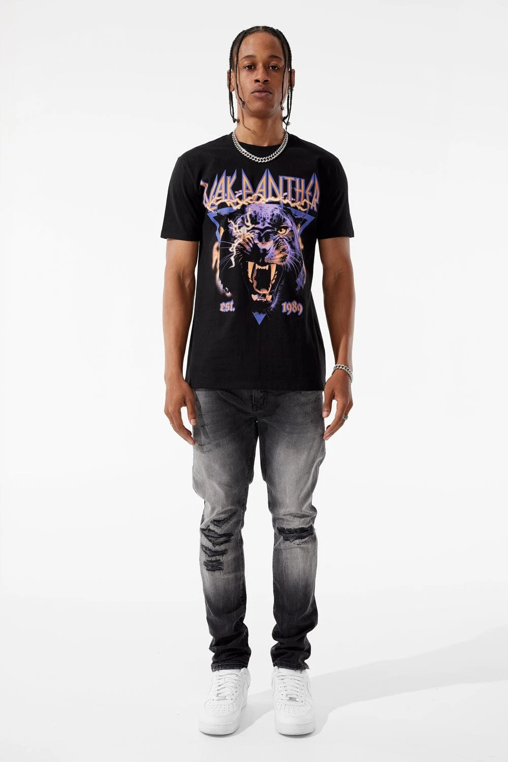 Blak Panther T-Shirt (Black) 4 Blak Panther T-Shirt (Black) - Image 4