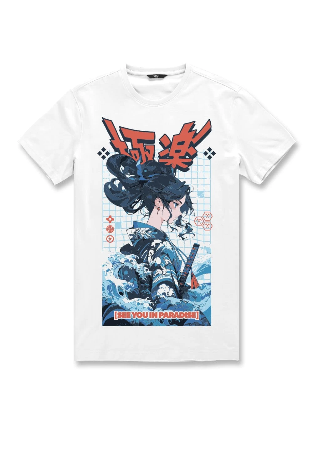 Water Samurai T-Shirt (White) 3 Water Samurai T-Shirt (White) - Image 3