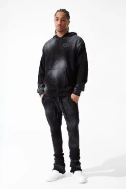 Paradise Washed Stacked Sweatpants 22 Paradise Washed Stacked Sweatpants -Jordan Craig Shop 9117H VINTAGE BLACK MODEL1 f77dc899 5748 40d2 95d9 c3fe0e43f5f1