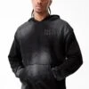 Paradise Washed Pullover Hoodie 30 Paradise Washed Pullover Hoodie -Jordan Craig Shop 9117H VINTAGE BLACK MODEL2