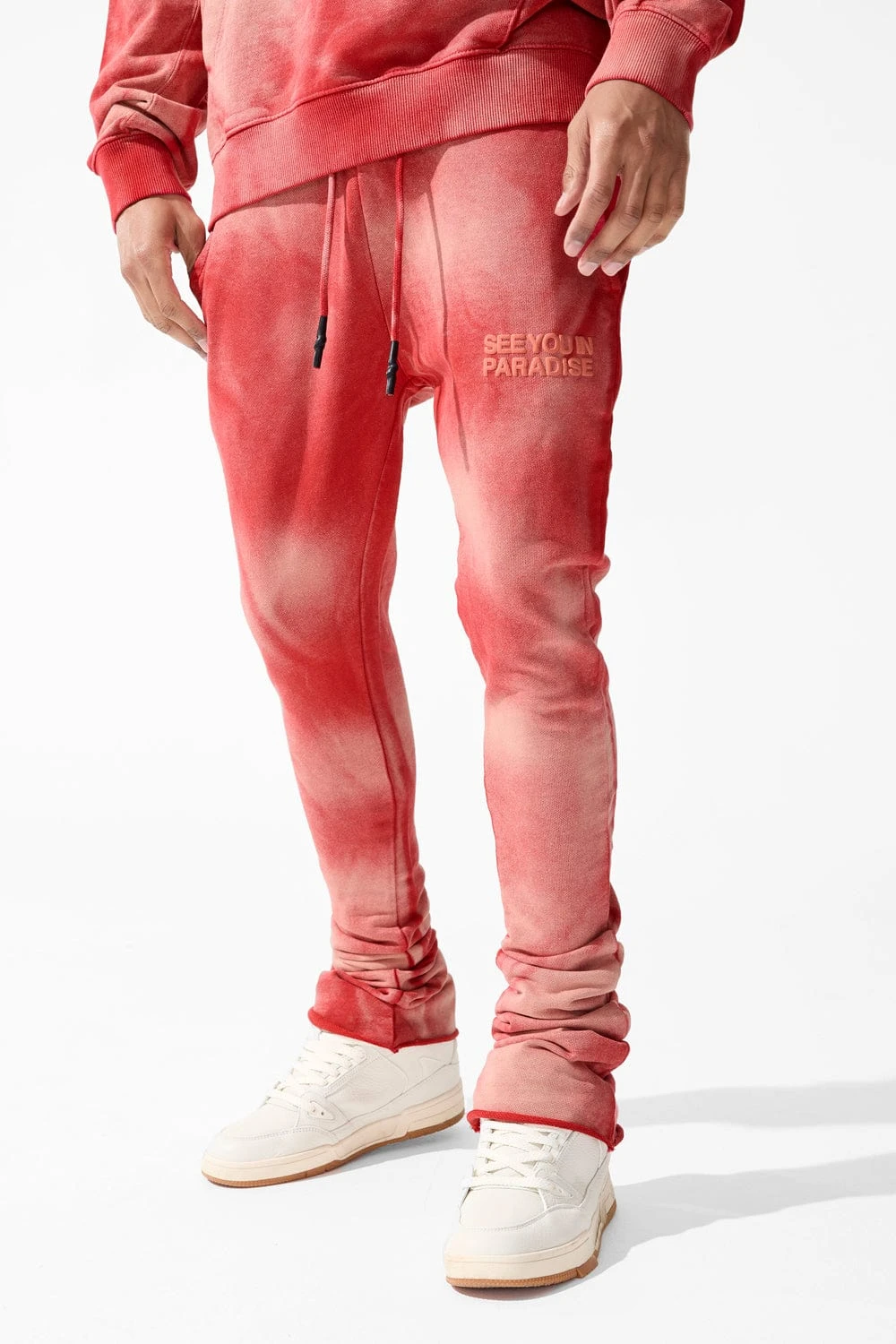 Paradise Washed Stacked Sweatpants 11 Paradise Washed Stacked Sweatpants - Image 11