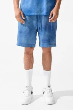 Retro - Paradise Washed Shorts -Jordan Craig Shop 9117S BLUE MODEL1