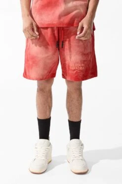 Retro - Paradise Washed Shorts -Jordan Craig Shop 9117S RED MODEL1