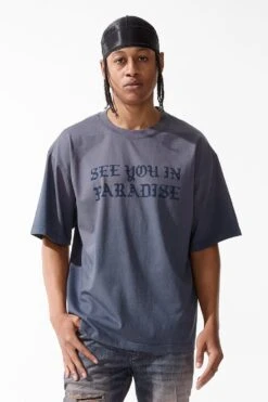 SYIP Boxy T-Shirt 24 SYIP Boxy T-Shirt -Jordan Craig Shop 9120A HORIZONBLUE MODEL2