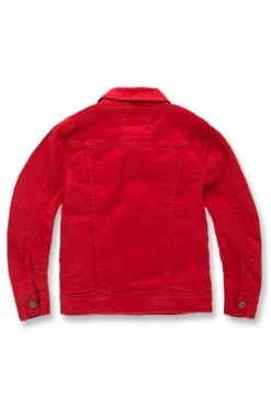 Kids Tribeca Twill Trucker Jacket (Core Colors) 33 Kids Tribeca Twill Trucker Jacket (Core Colors) -Jordan Craig Shop 91411K RED B 648123c2 f409 4cd5 9217 77e500870ba8