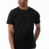 Heavyweight Crewneck T-Shirt -Jordan Craig Shop 9150A BLACK MODEL2